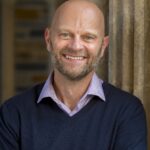 Brent Strawn, Divinity School Professor of Old Testament, at Duke Chapel. Strawn’s research focuses on ancient Near Eastern iconography, Israelite religion, biblical law, the Psalms, poetry, and Old Testament theology.